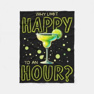 Warum Happy auf eine Stunde beschränken Happy Hour Fleecedecke