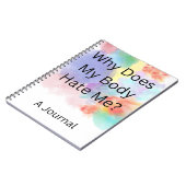 "Warum hasst mich mein Körper? A Journal" Notizblock (Linke Seite)