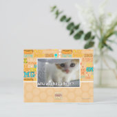 Warum hast du ein Versteck? Postkarte (Stehend Vorderseite)