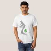 Warum hat sechs vor sieben Angst? T-Shirt (Vorne ganz)