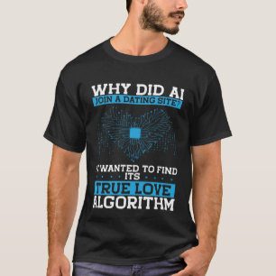 Warum hat sich die AI einer Verabredet Site-Backpr T-Shirt