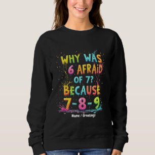 Warum hatte 6 Angst vor 7 Die Bedeutung hinter "7- Sweatshirt