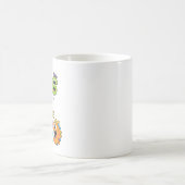 Warum hatte Sechs Angst Lustiger Mathe-Witz-Mug Kaffeetasse (Mittel)