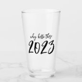 Warum Hello There Silvester Glas (Vorderseite)