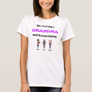Warum i-Liebe, die eine Großmutter ist T-Shirt
