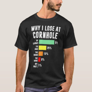 Warum ich bei Cornhole mein Team 51 die Taschen 25 T-Shirt