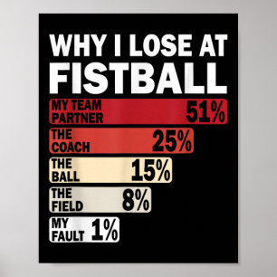 Warum ich beim Feldhockey verliere Lustig mein Feh Poster