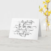 Warum ich dich brauche - Funny Bridesmaid Vorschla Karte (Gelbe Blume)