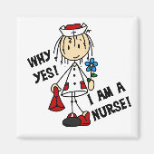 Warum ich ein Krankenpfleger bin Magnet (Vorne)