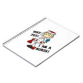 Warum ich ein Krankenpfleger bin Notizblock (Linke Seite)