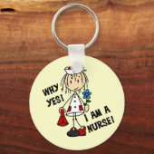 Warum ich ein Krankenpfleger bin Schlüsselanhänger (Vorderseite)