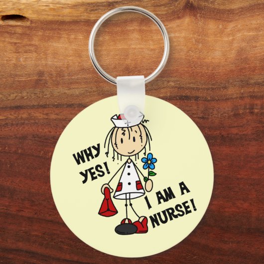 Warum ich ein Krankenpfleger bin Schlüsselanhänger (Vorderseite)