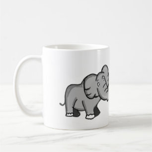 Warum ich? Elefant  Kaffeetasse
