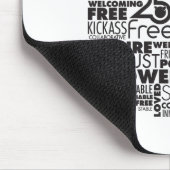 Warum ich FreeBSD 25th Anniversary Mouse Pad Liebe Mousepad (Ecke)