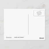 Warum ich? Funny Humour Handgeschriebene Grafik Postkarte (Rückseite)