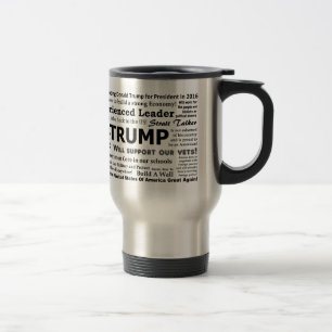 Warum ich für Donald Trump stimme Reisebecher