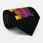 Warum ich hier bin. krawatte (Gerollt)