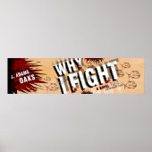 WARUM ICH KÄMPFE POSTER (Vorne)