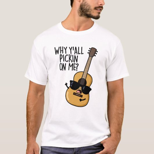 Warum ich mir alle einen lustigen Gitarrenpuffer p T-Shirt (Vorderseite)