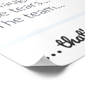 Warum ich Poster trainiere (Ecke)