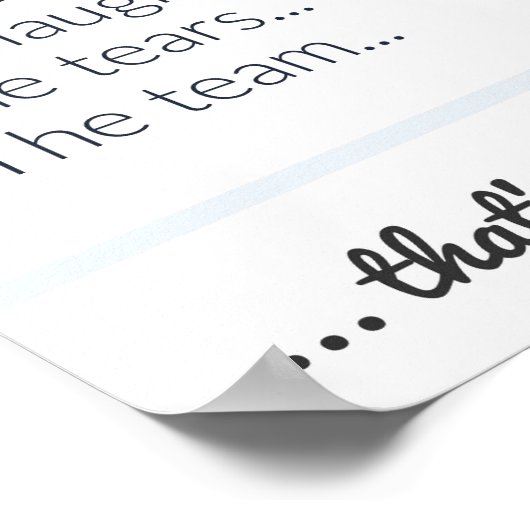 Warum ich Poster trainiere (Ecke)