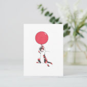 Warum ich? postkarte (Stehend Vorderseite)