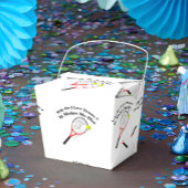 Warum ich Tennis Liebe. Es macht mich heiß Geschenkschachtel