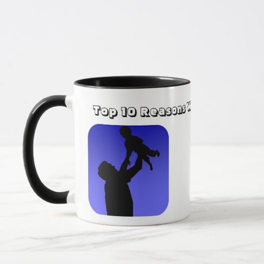 Warum ich VATER schätze! Tasse (Links)