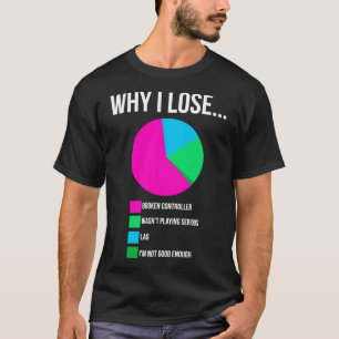 Warum ich verliere, Geschenk für Gamer, Geschenk T-Shirt