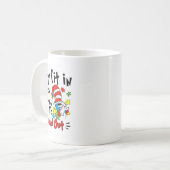 Warum in der Lehrerkatze des Arztes in der Coolen Kaffeetasse (Vorderseite Links)