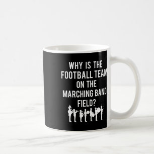 Warum ist die Fußballmannschaft auf dem Bandfeld l Kaffeetasse