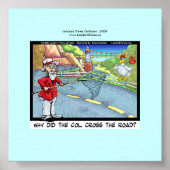 Warum ist die Hähnchenstraße nicht überquert worde Poster (Vorne)