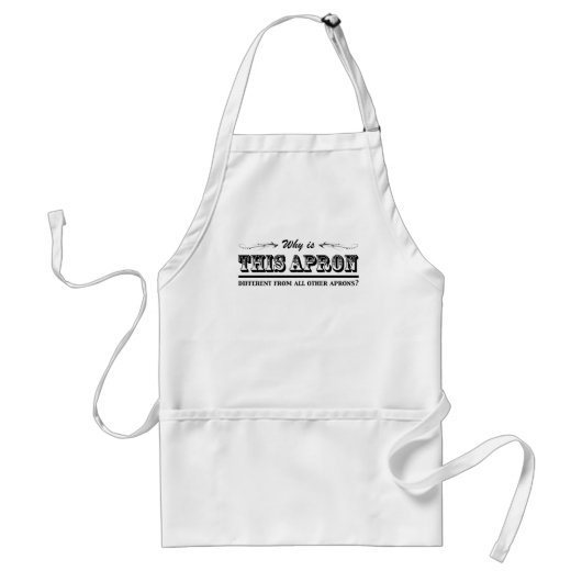 Warum ist diese Schürze unterschiedlich? (Vorne)