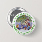 WARUM IST NORMAL? BUTTON (Vorne & Hinten)