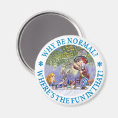 WARUM IST NORMAL? MAGNET (Vorderseite/Rückseite)