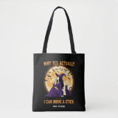 Warum ja, eigentlich kann ich ein Schaltgetriebe f Tasche (Vorderseite)