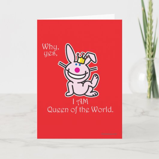 Warum Ja Feiertagskarte (Vorderseite)