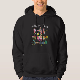 Warum ja ich eine Nähmaschine für Seereise bin Hoodie