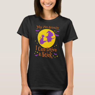 Warum ja, ich kann ein Halbleiter-Halloween fahren T-Shirt