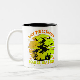 Warum ja, ich kann tatsächlich eine trampelhafte H Zweifarbige Tasse