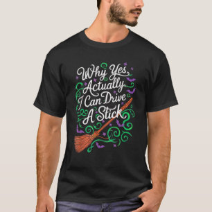 Warum ja, kann ich ein heißes Halloween-Costum fah T-Shirt