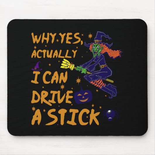 Warum ja, kann ich tatsächlich eine Stick Funny Wi Mousepad (Vorne)