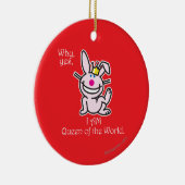 Warum ja keramik ornament (Rechts)