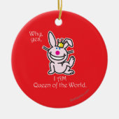 Warum ja keramik ornament (Vorne)