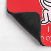 Warum ja mousepad (Ecke)