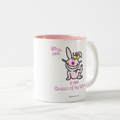 Warum ja zweifarbige tasse (VorderseiteRechts)