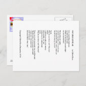 WARUM JESUS LIEBEN ME - Postkarte (Vorne/Hinten)