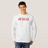 Warum Jesus starb T-Shirt (Vorne ganz)