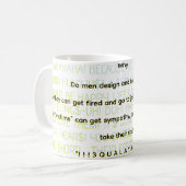 Warum? Kaffeetasse (Vorderseite Links)