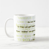Warum? Kaffeetasse (Links)